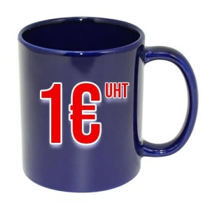 Mug pour transfert laser ou impression UV | Bleu foncé