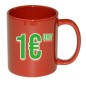 36 Mugs pour transfert laser ou impression UV | Rouge