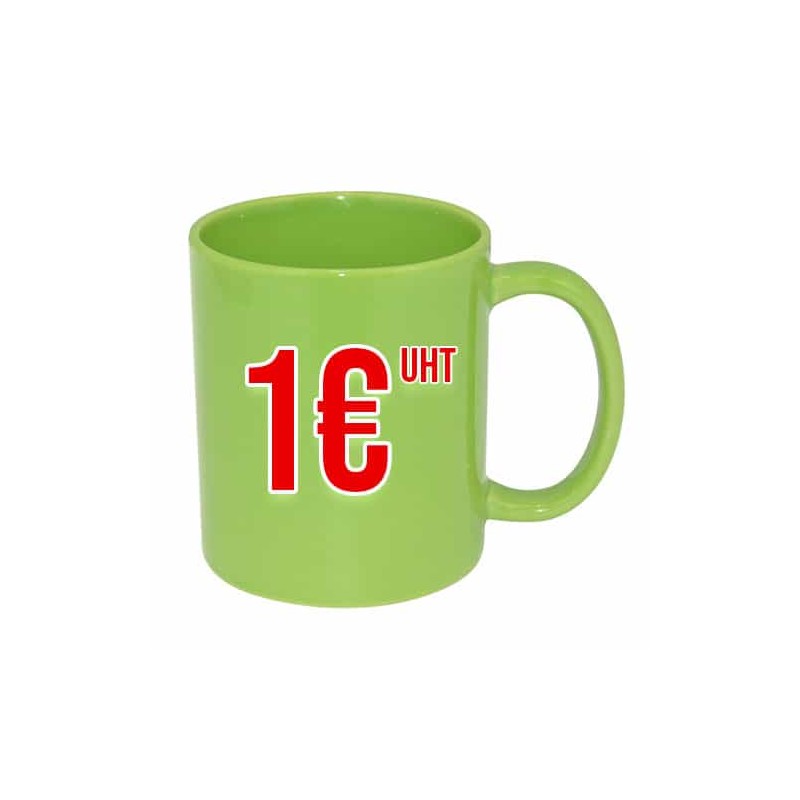 Mug pour transfert laser ou impression UV | Vert