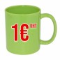 Mug pour transfert laser ou impression UV | Vert