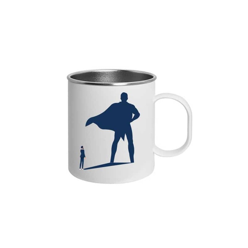 Mug Acier inoxydable | Blanc Mat