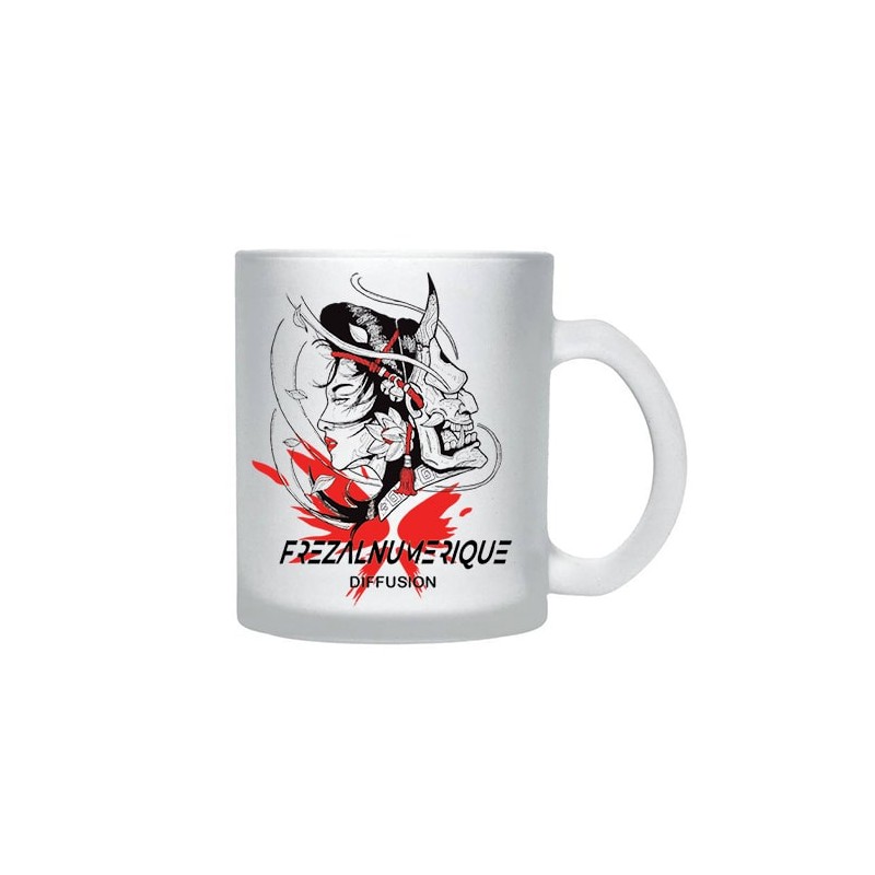Mug en verre givré Mug en verre givré