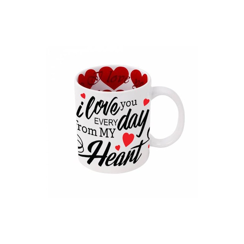 Mug intérieur cœur