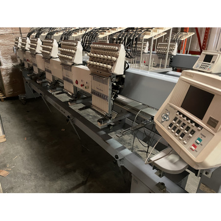 Machine à broder Barudan 6 têtes - BEDYHE ZQ C06U