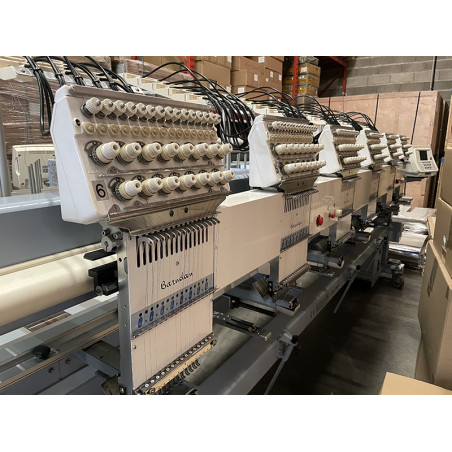 Machine à broder Barudan 6 têtes - BEDYHE ZQ C06U