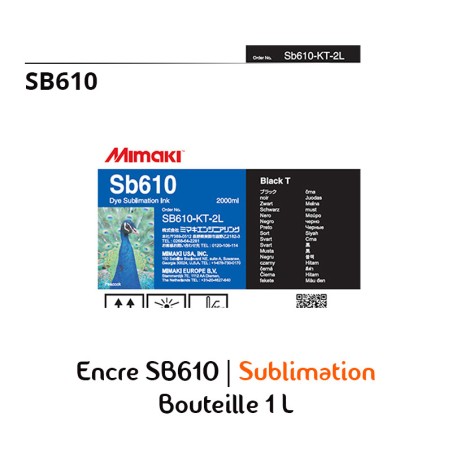 Encres Mimaki Sb610 | Bouteilles 1 litre