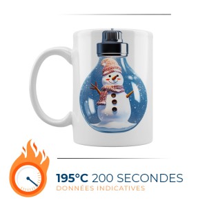 Mug sublimable blanc, Carton de 36 pièces [Prix