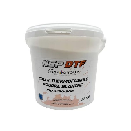 Colle DTF en poudre thermofusible | Pot de 2 kg