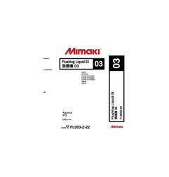 Liquide de nettoyage pour encre Mimaki Ac400, DD400, LX100, LX101, Rc400, Rc500, Sb410, Sb420, Sb52, Sb53, Sb54, Sb60 [Prix|Moin