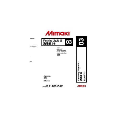 Liquide de nettoyage pour encre Mimaki Ac400, DD400, LX100, LX101, Rc400, Rc500, Sb410, Sb420, Sb52, Sb53, Sb54, Sb60 [Prix|Moin