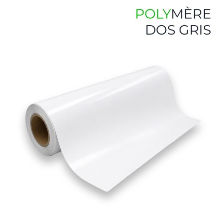 Vinyle Polymère | Brillant | Dos Gris [Prix|Moins cher] Achat & Devis, disponible !