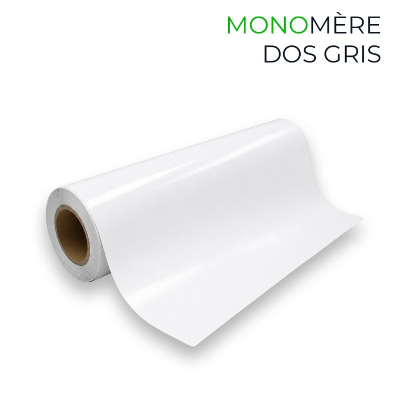 Vinyle Monomère Dos Gris Brillant Vinyle Monomère Dos Gris Brillant