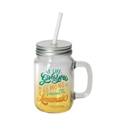Mason Jar en verre sublimable | Lot de 36 unités