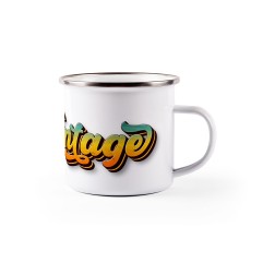 Mugs émaillés blancs sublimables | Carton de 48 pièces [Prix|Moins cher] Achat & Devis, disponible !