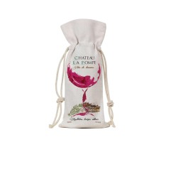 Poche cadeau pour bouteille de vin
