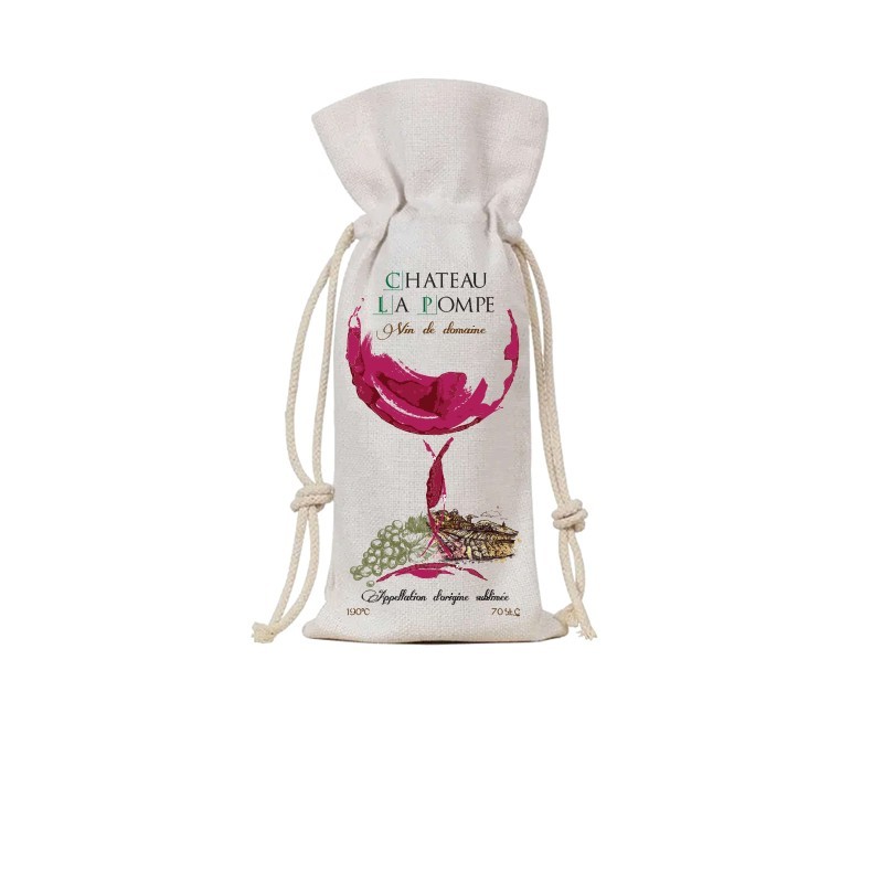 Poche cadeau pour bouteille | 10 unités Poche cadeau pour bouteille | 10 unités