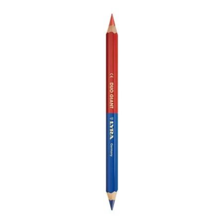 Crayon bicolore (Rouge - bleu)