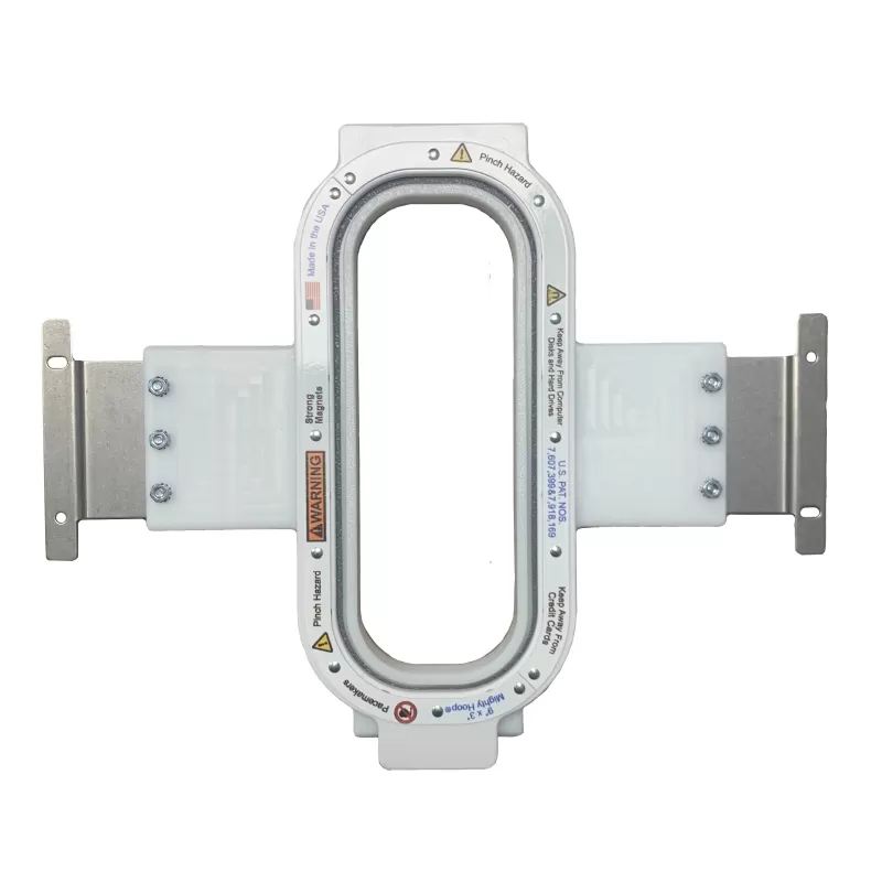 Cadre magnétique 22,9x7,6cm (avec pattes) - 38 d'entraxe Cadre magnétique 22,9x7,6cm (avec pattes) - 38 d'entraxe