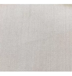 Tissu Koter blanc sergé contrecollé – 245 g/m²