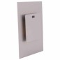 10 supports de fixation mural en aluminium avec bloc d’espacement | 13 x 13 cm