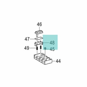 Cap rubber holder